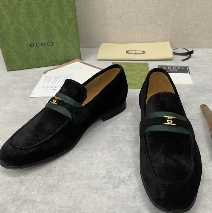 hype Gucci Leather Shoes