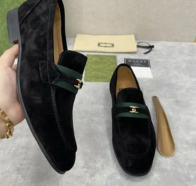 hype Gucci Leather Shoes