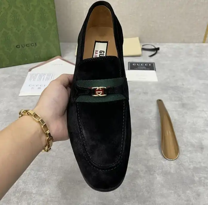 hype Gucci Leather Shoes