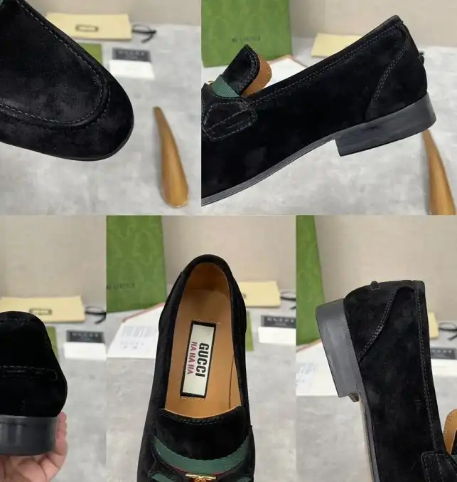 hype Gucci Leather Shoes