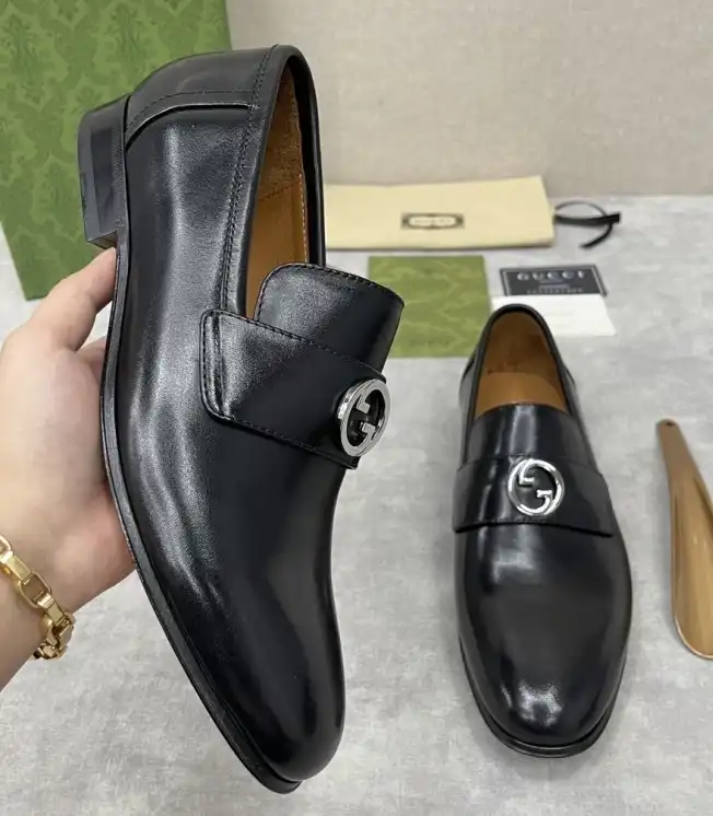 hype Gucci Leather Shoes