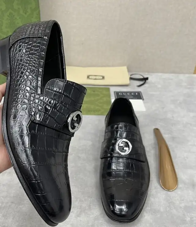 hype Gucci Leather Shoes