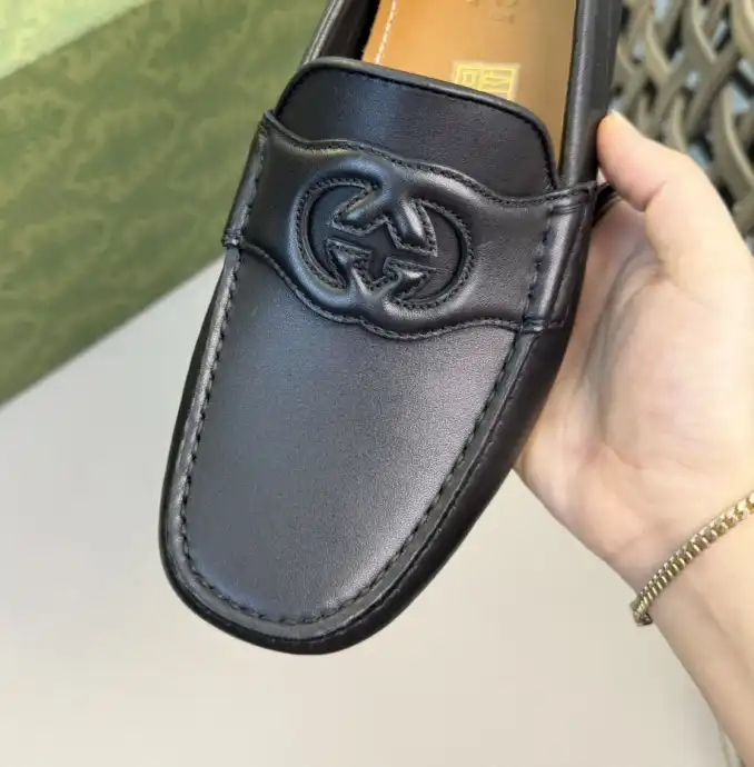 hype Gucci Leather Shoes