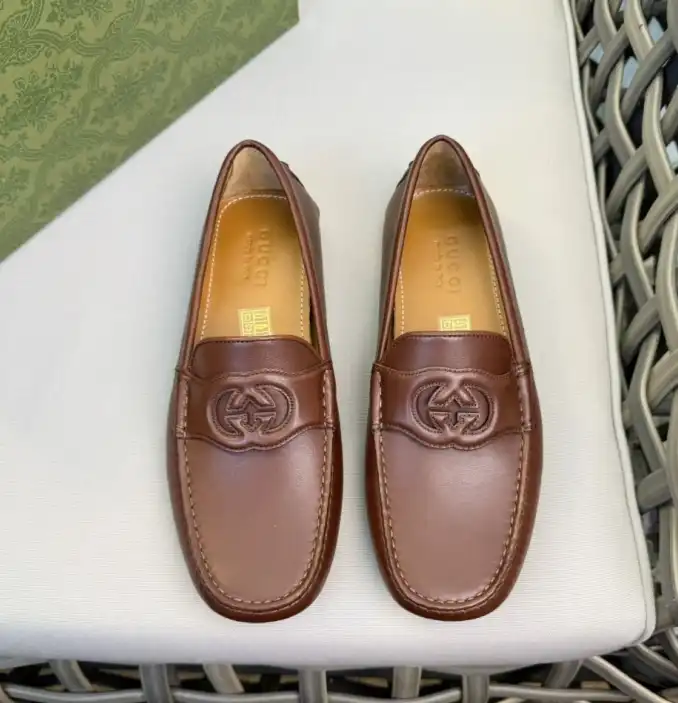 hype Gucci Leather Shoes