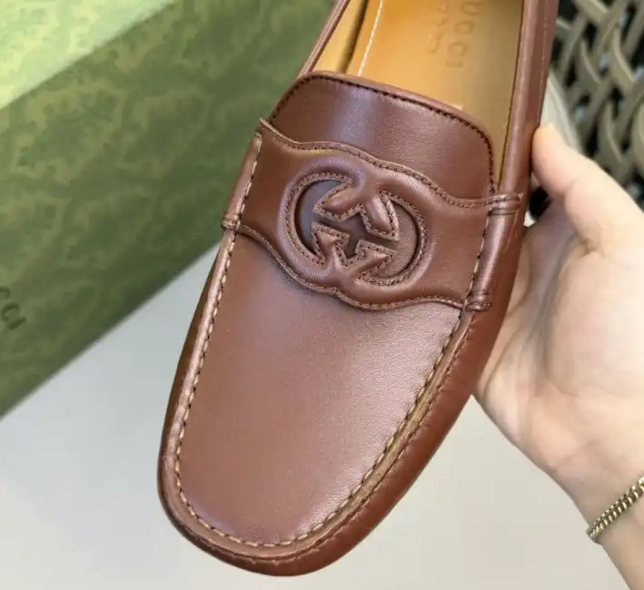 hype Gucci Leather Shoes