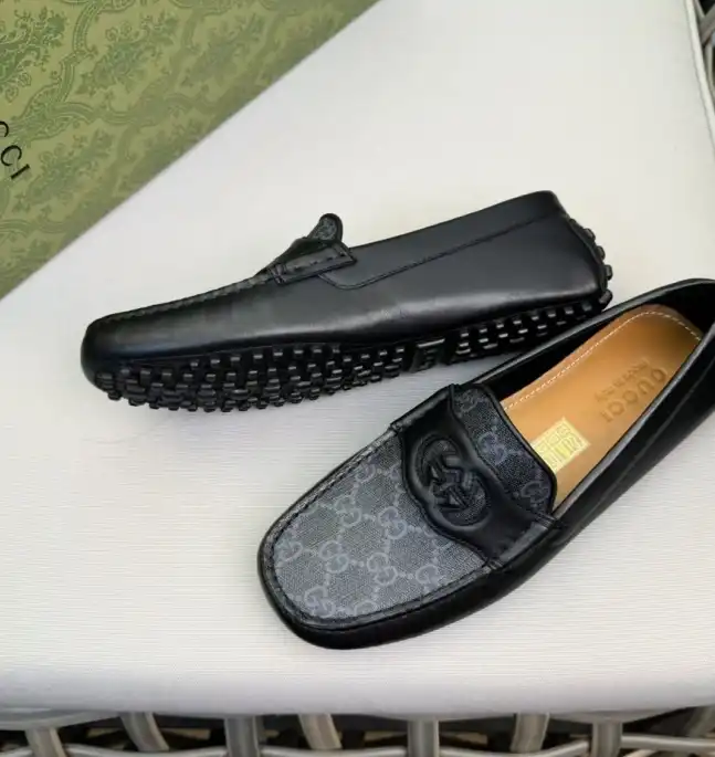 hype Gucci Leather Shoes