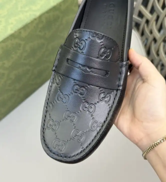 hype Gucci Leather Shoes