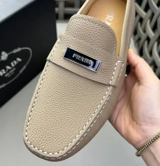 hype Prada Leather Shoes