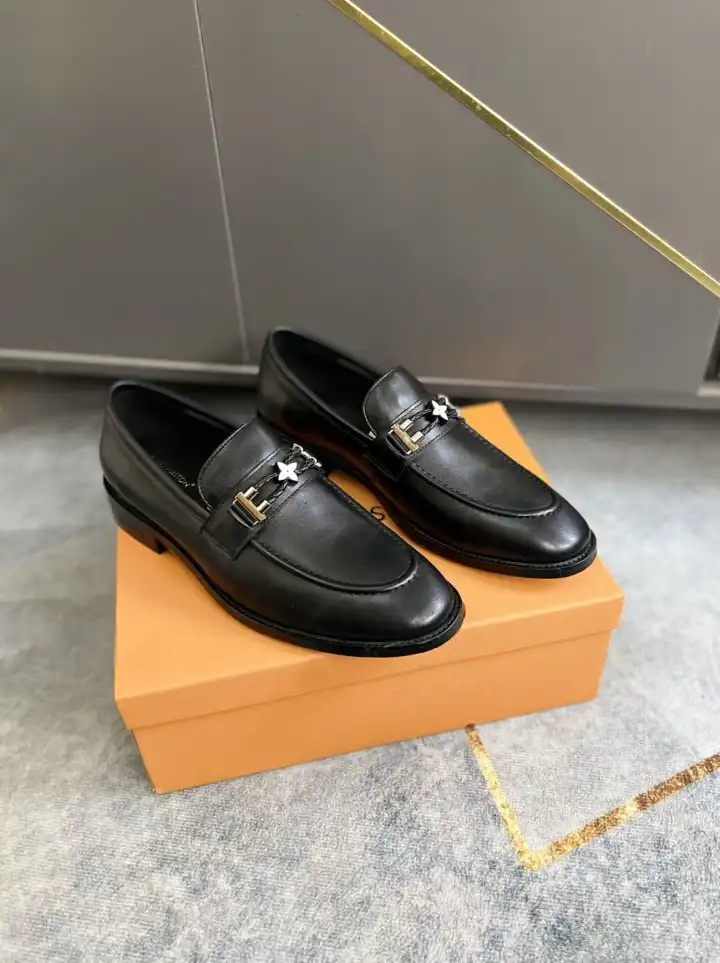 hype LV Leather Shoes