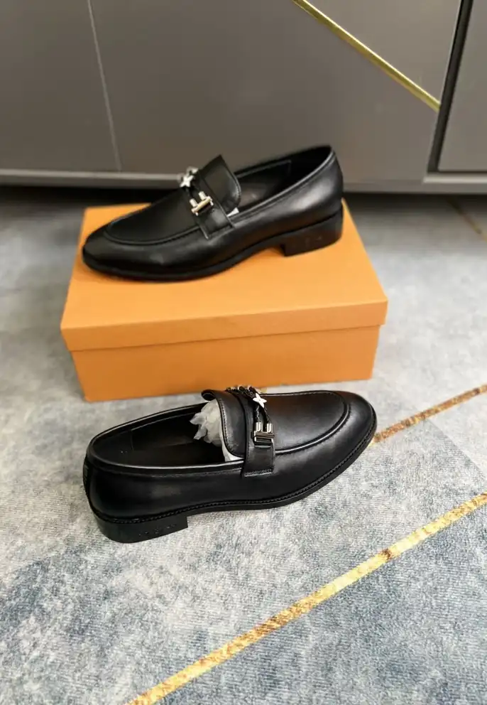 hype LV Leather Shoes