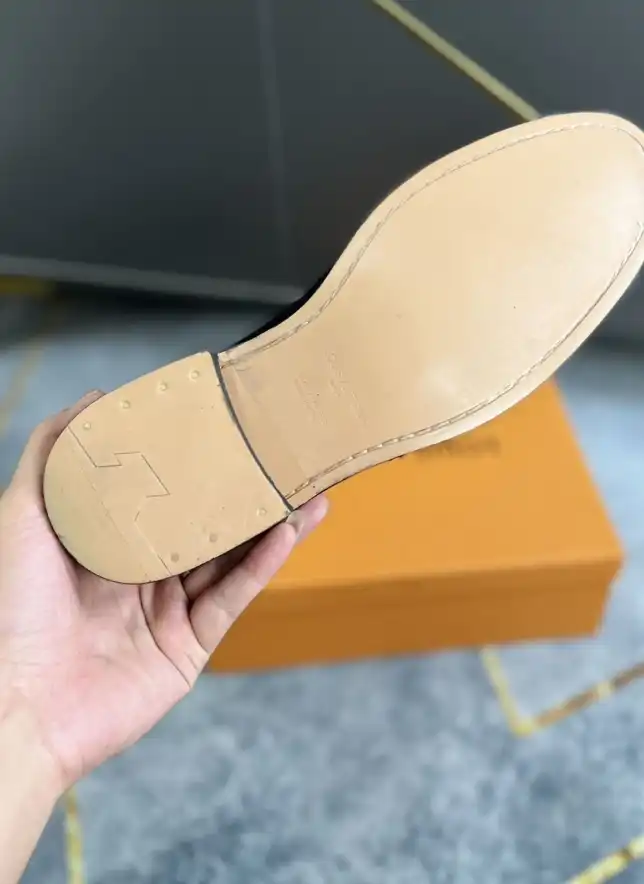 hype LV Leather Shoes