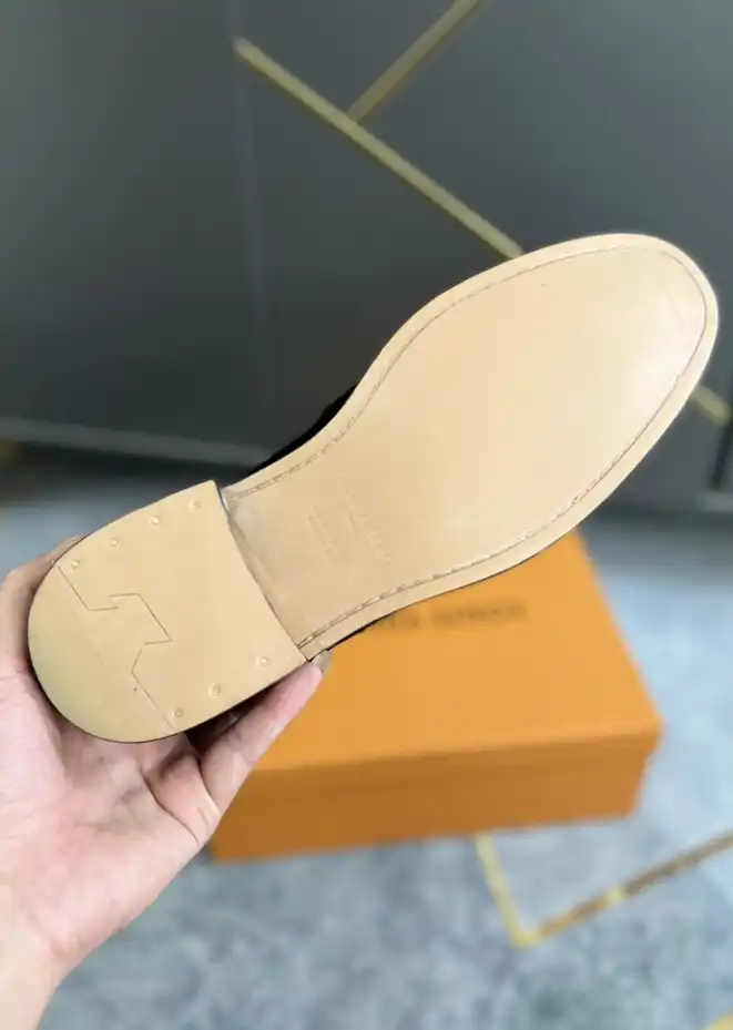 hype LV Leather Shoes