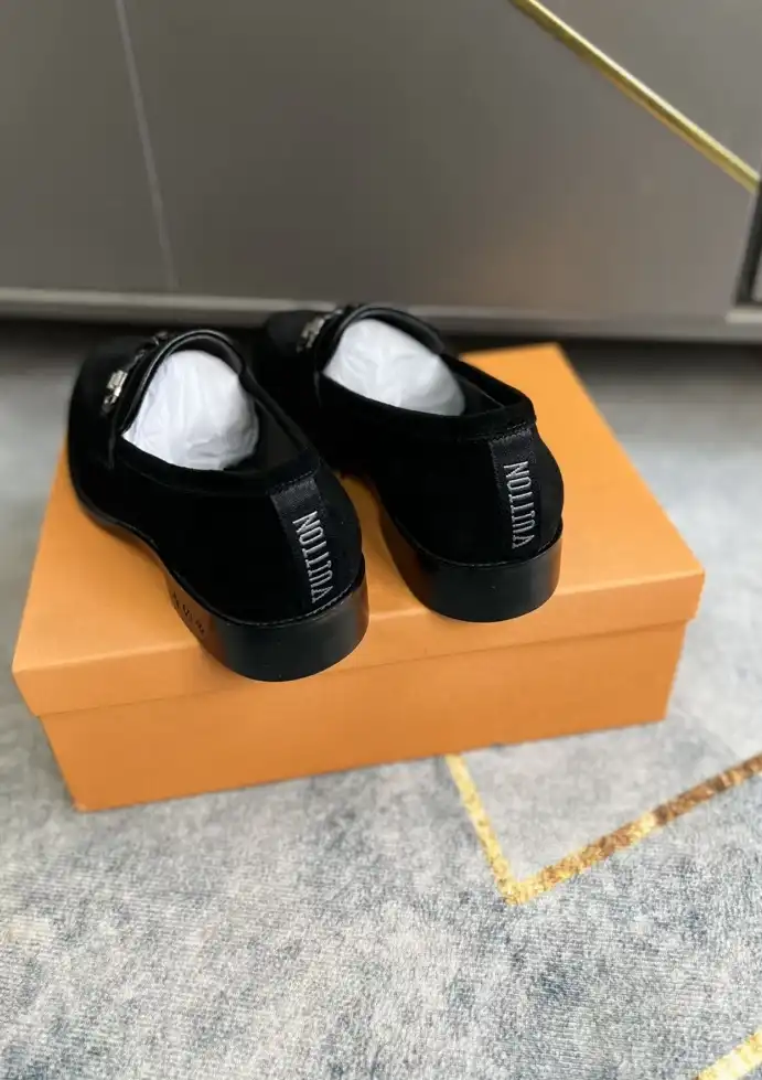 hype LV Leather Shoes