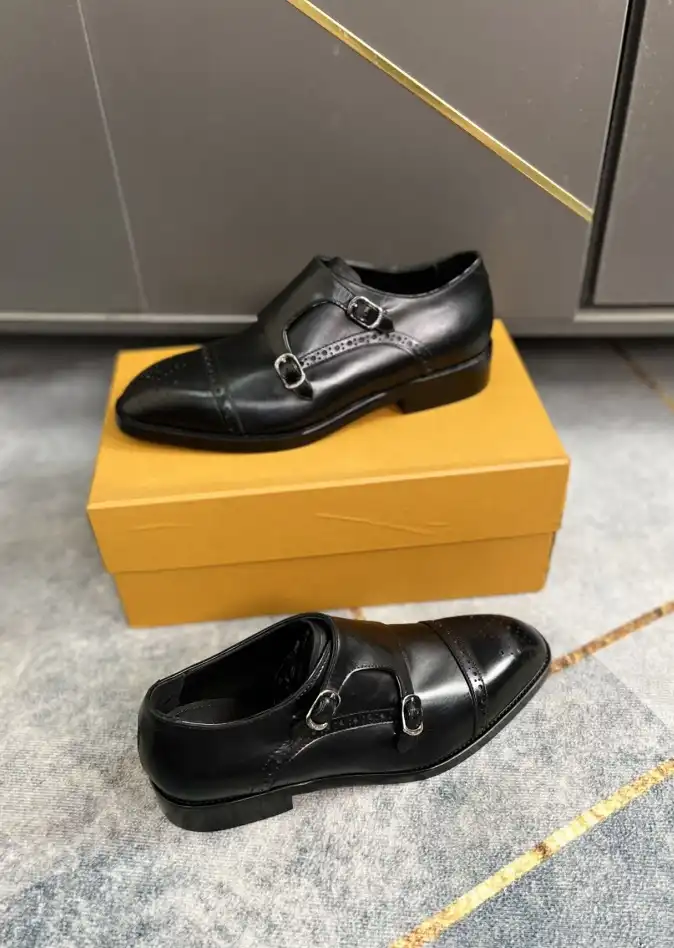 hype LV Leather Shoes