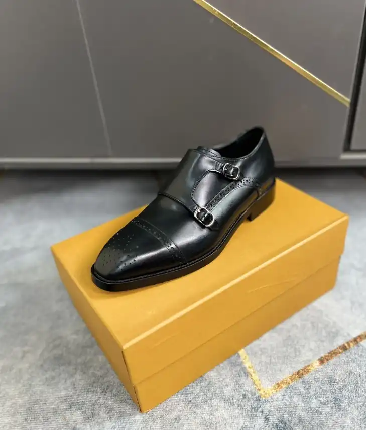 hype LV Leather Shoes