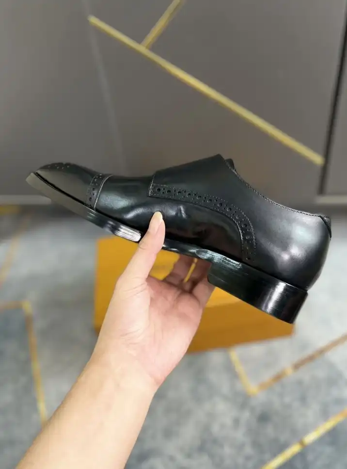 hype LV Leather Shoes