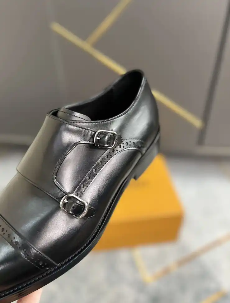 hype LV Leather Shoes