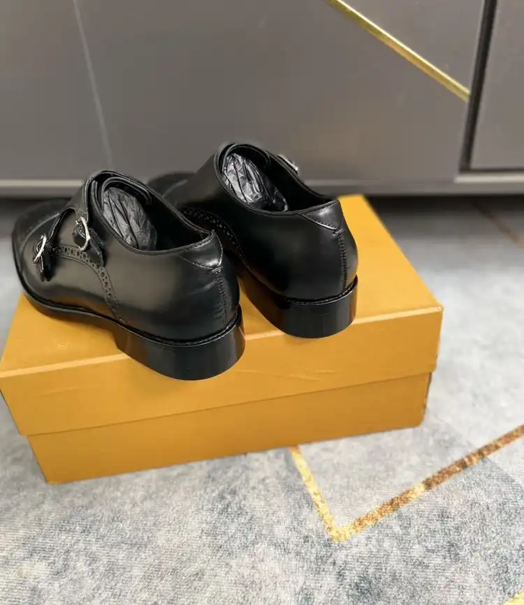 hype LV Leather Shoes