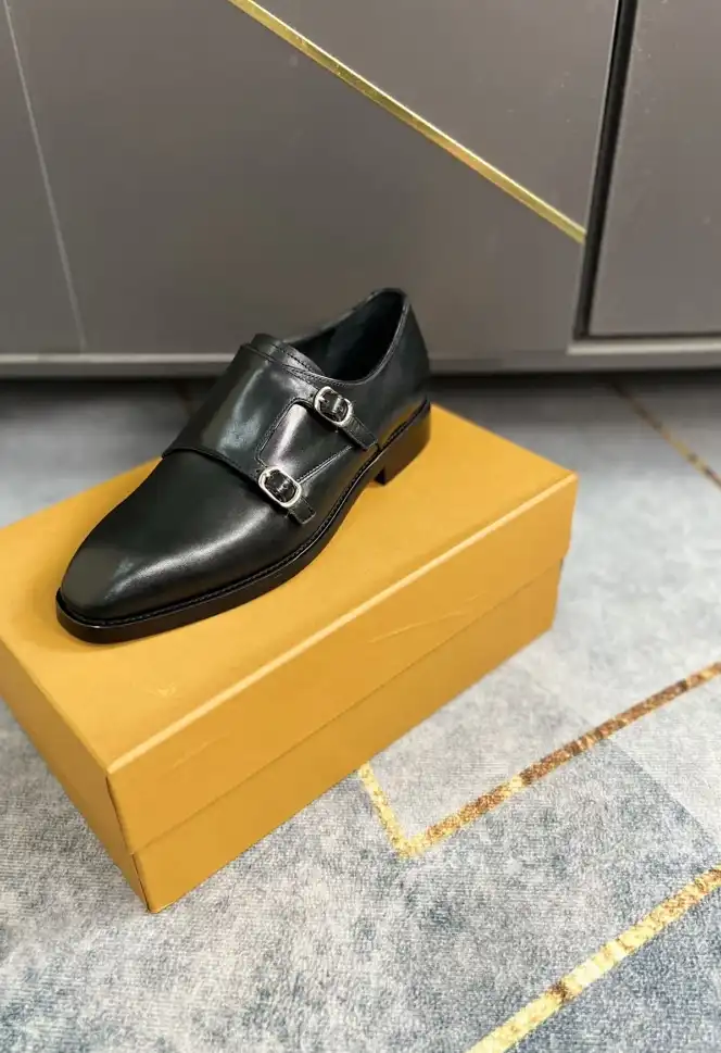 hype LV Leather Shoes