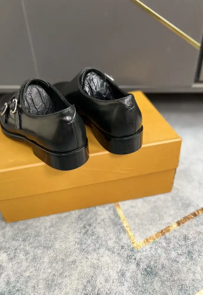 hype LV Leather Shoes