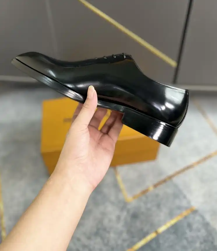 hype LV Leather Shoes