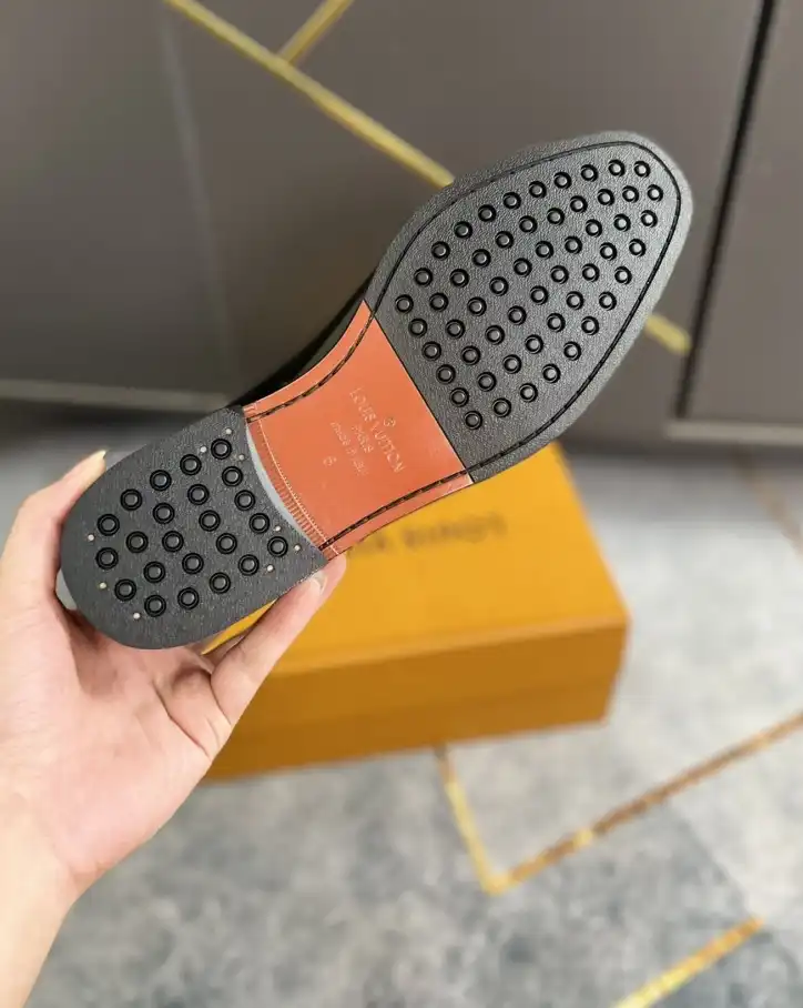 hype LV Leather Shoes