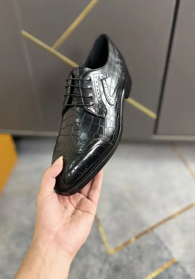 hype LV Leather Shoes