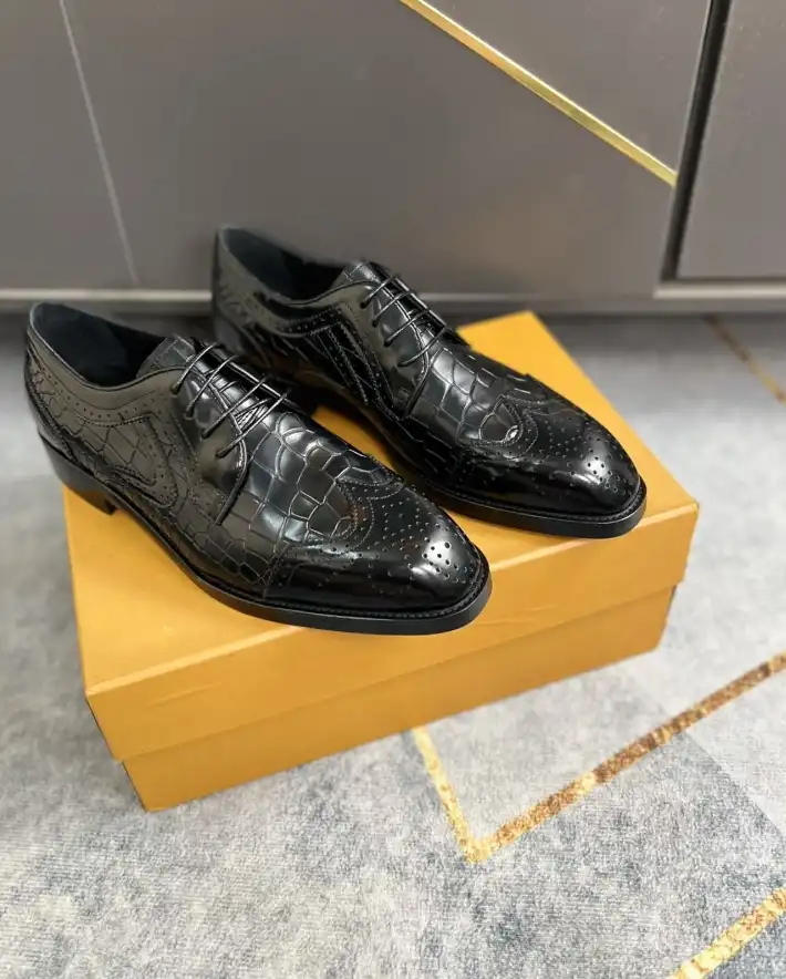 hype LV Leather Shoes