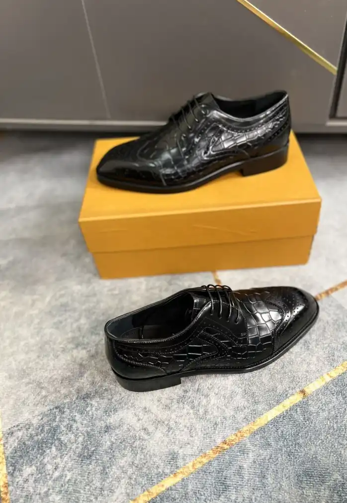 hype LV Leather Shoes