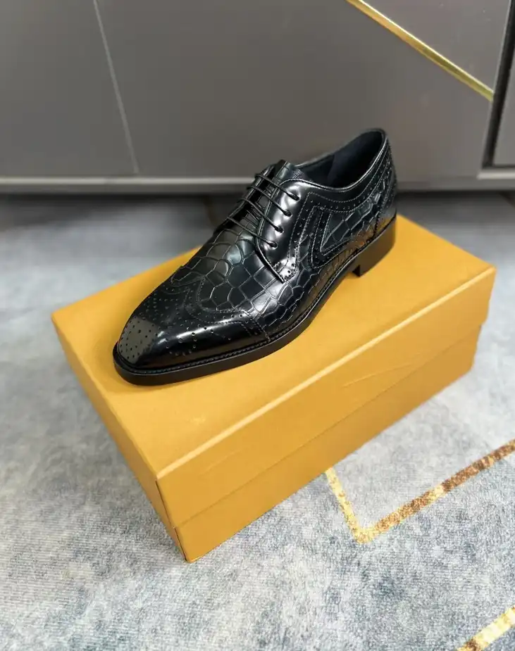 hype LV Leather Shoes