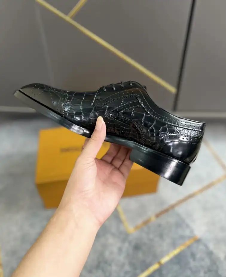 hype LV Leather Shoes