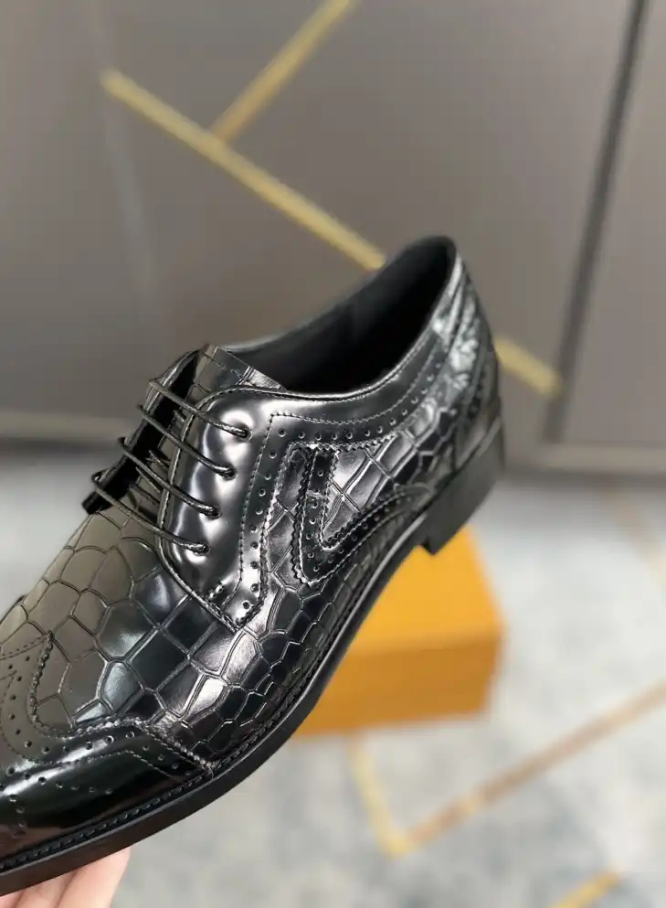 hype LV Leather Shoes