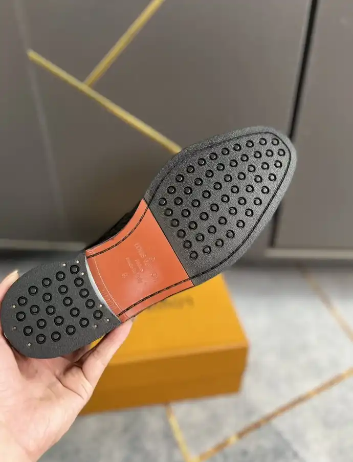 hype LV Leather Shoes