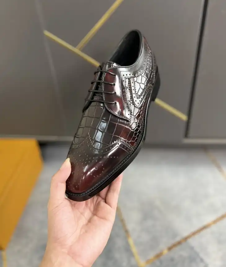 hype LV Leather Shoes