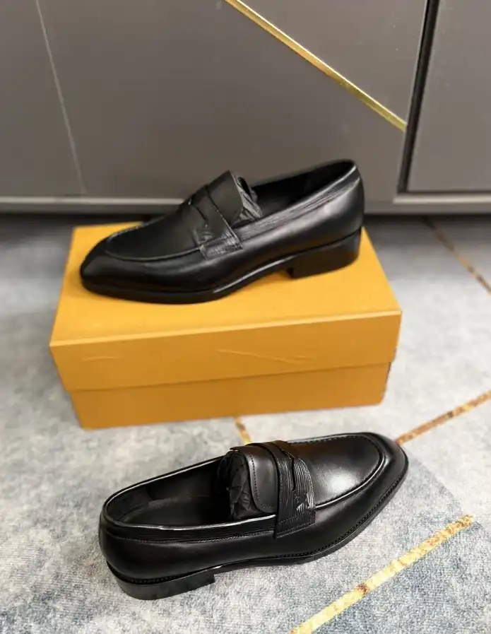 hype LV Leather Shoes