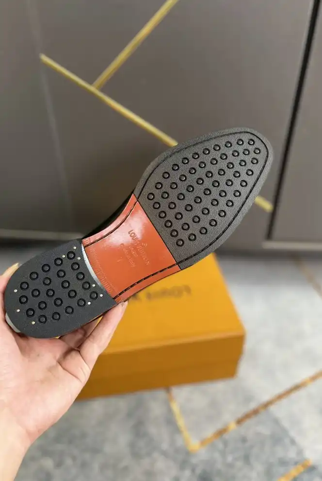 hype LV Leather Shoes