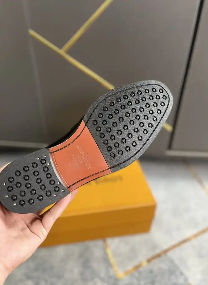 hype LV Leather Shoes