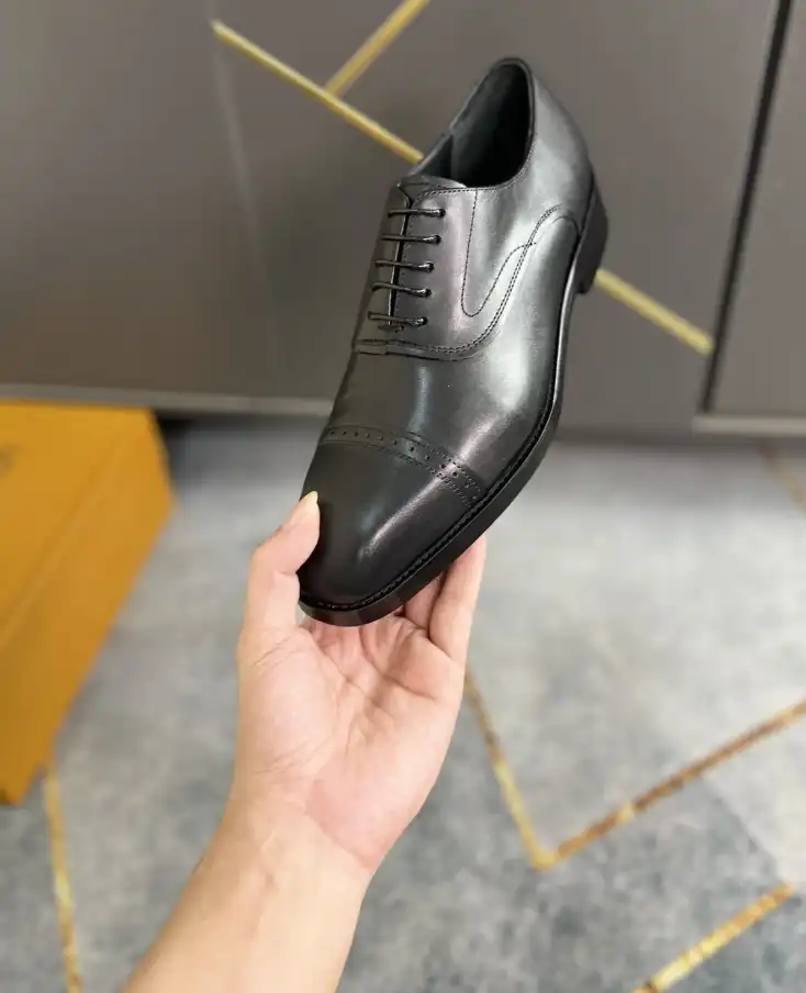 hype LV Leather Shoes