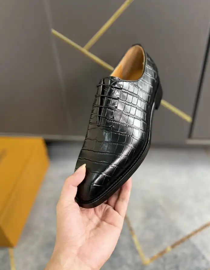 hype LV Leather Shoes