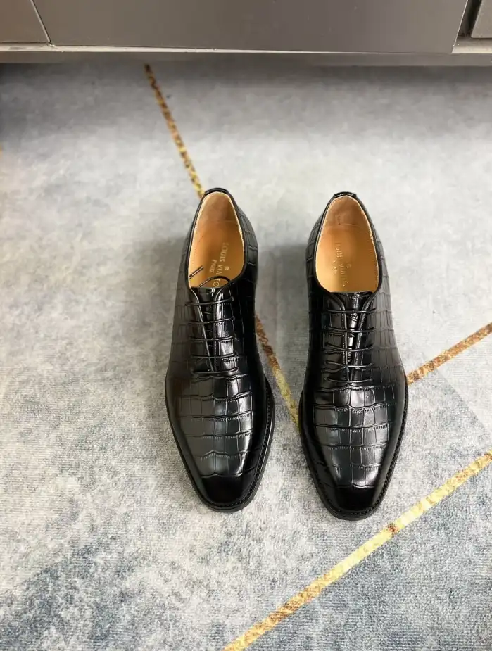 hype LV Leather Shoes