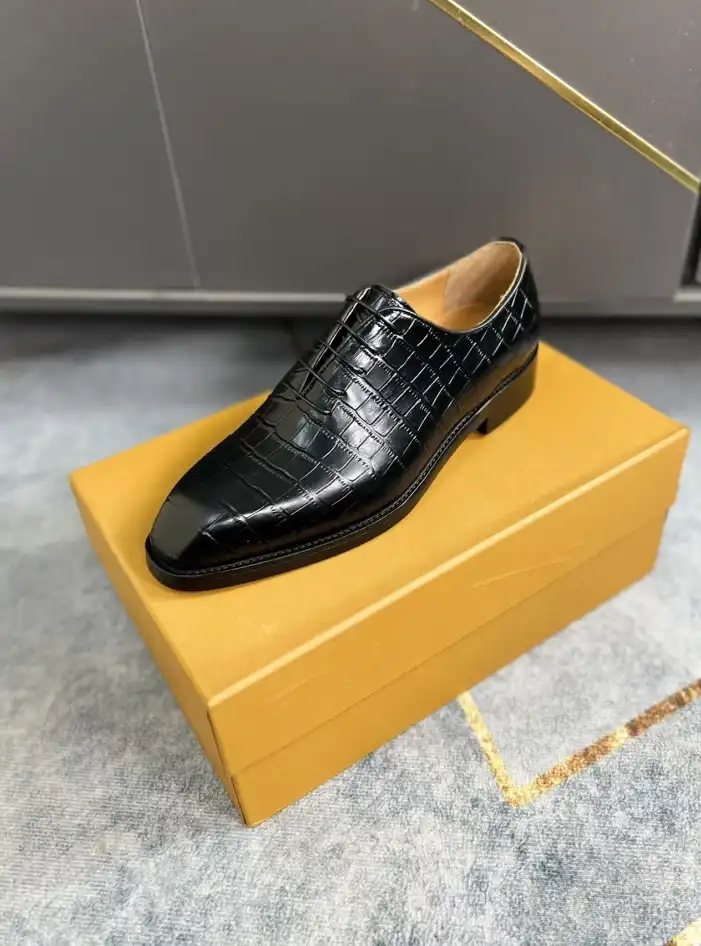 hype LV Leather Shoes