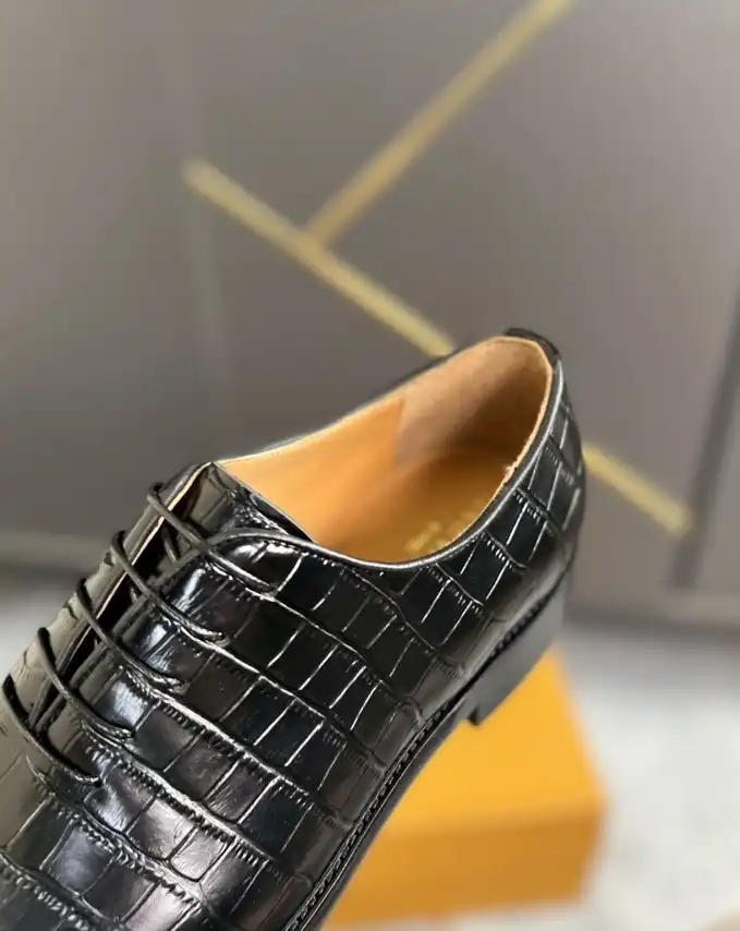 hype LV Leather Shoes