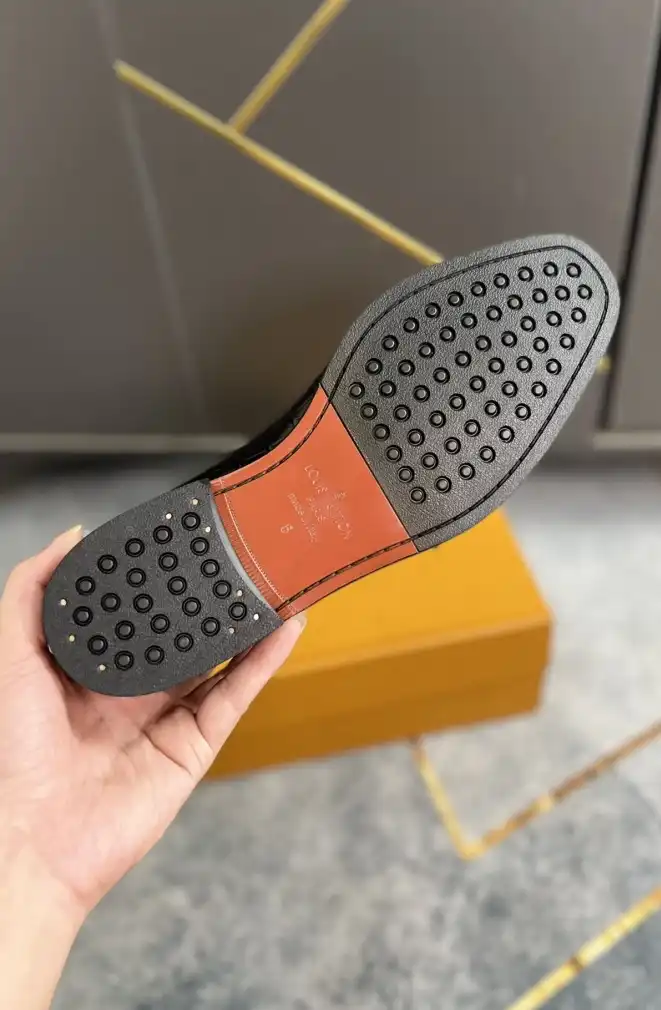 hype LV Leather Shoes