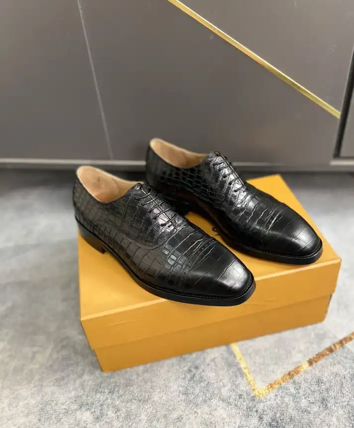 hype LV Leather Shoes