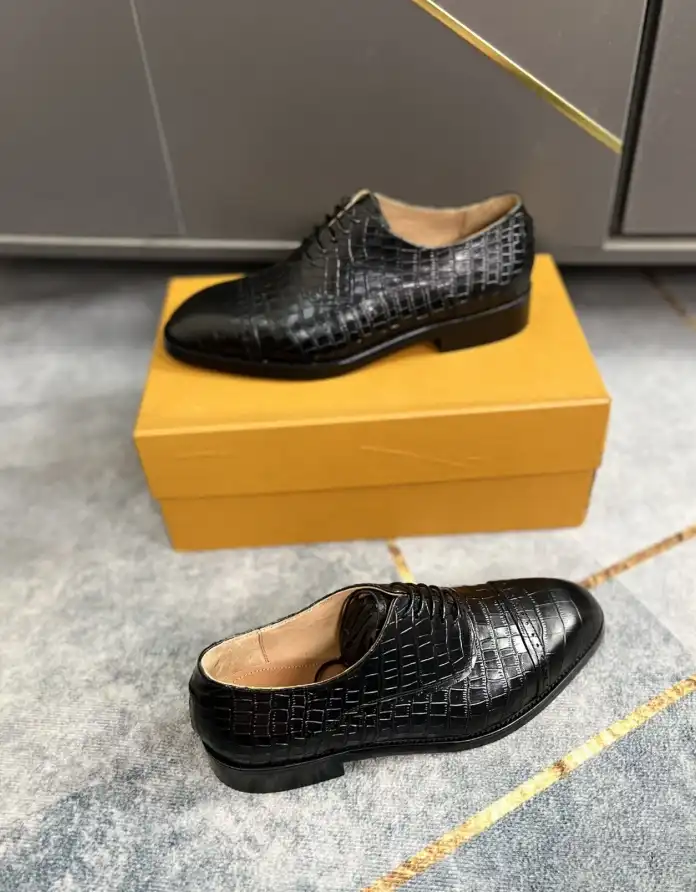 hype LV Leather Shoes