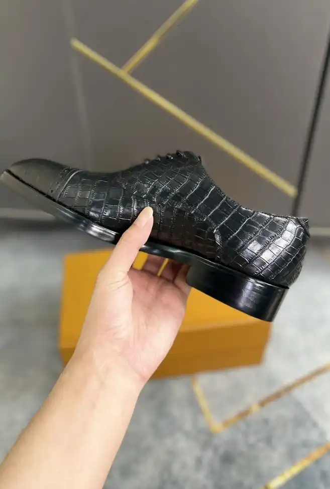 hype LV Leather Shoes