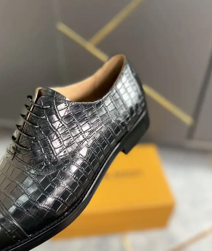 hype LV Leather Shoes