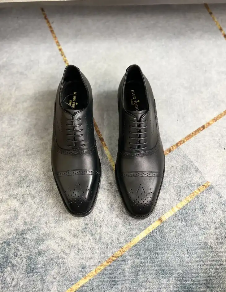 hype LV Leather Shoes