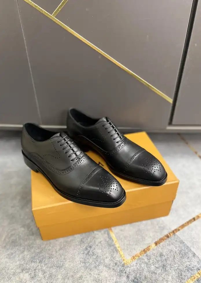 hype LV Leather Shoes