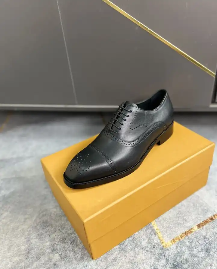 hype LV Leather Shoes